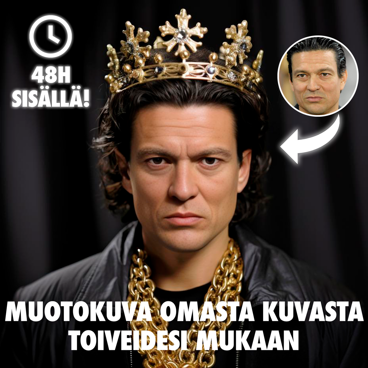 MUOTOKUVA OMASTA KUVASTA TOIVEIDESI MUKAAN (DIGITAALINEN TUOTE)