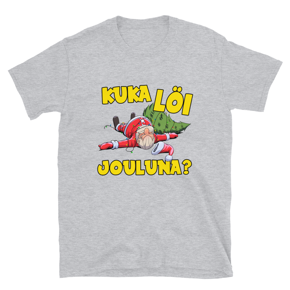 KUKA LÖI JOULUNA? T-PAITA