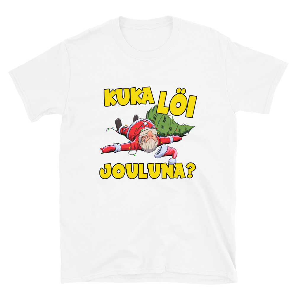KUKA LÖI JOULUNA? T-PAITA