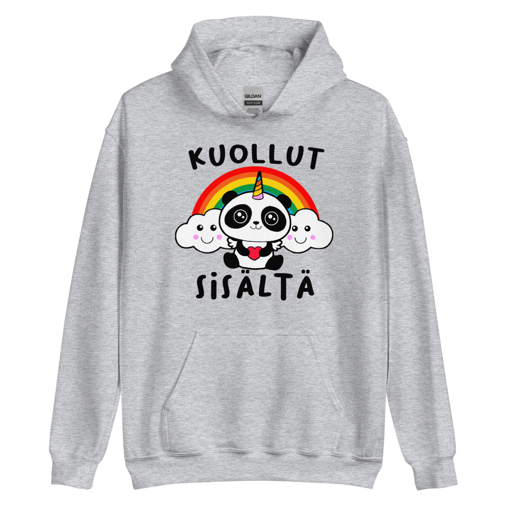 KUOLLUT SISÄLTÄ HUPPARI