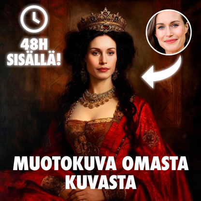 RENESSANSSI MUOTOKUVA OMASTA KUVASTA (DIGITAALINEN TUOTE)