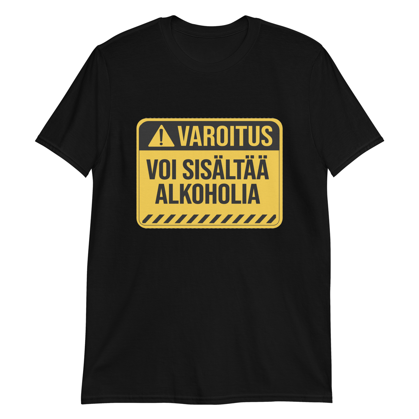 VAROITUS! VOI SISÄLTÄÄ ALKOHOLIA T-PAITA